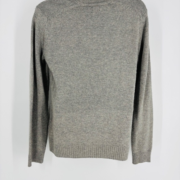 Pre-Owned Men's H&M Grey Cardigan Sweater Size M Button-Up Knit Casual! - Picture 3 of 5